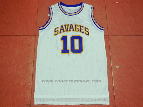 Maglia NCAA Oklahoma State Dennis Rodman #10 Retro Bianco